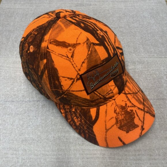 Buckmaster Camo Baseball Cap Adjustable Hunting Fishing Hat Embroidered Logo - Picture 9 of 14